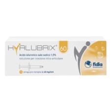 SIRINGA INTRA-ARTICOLARE HYALUBRIX 60 ACIDO IALURONICO 1,5% 60 MG 4 ML