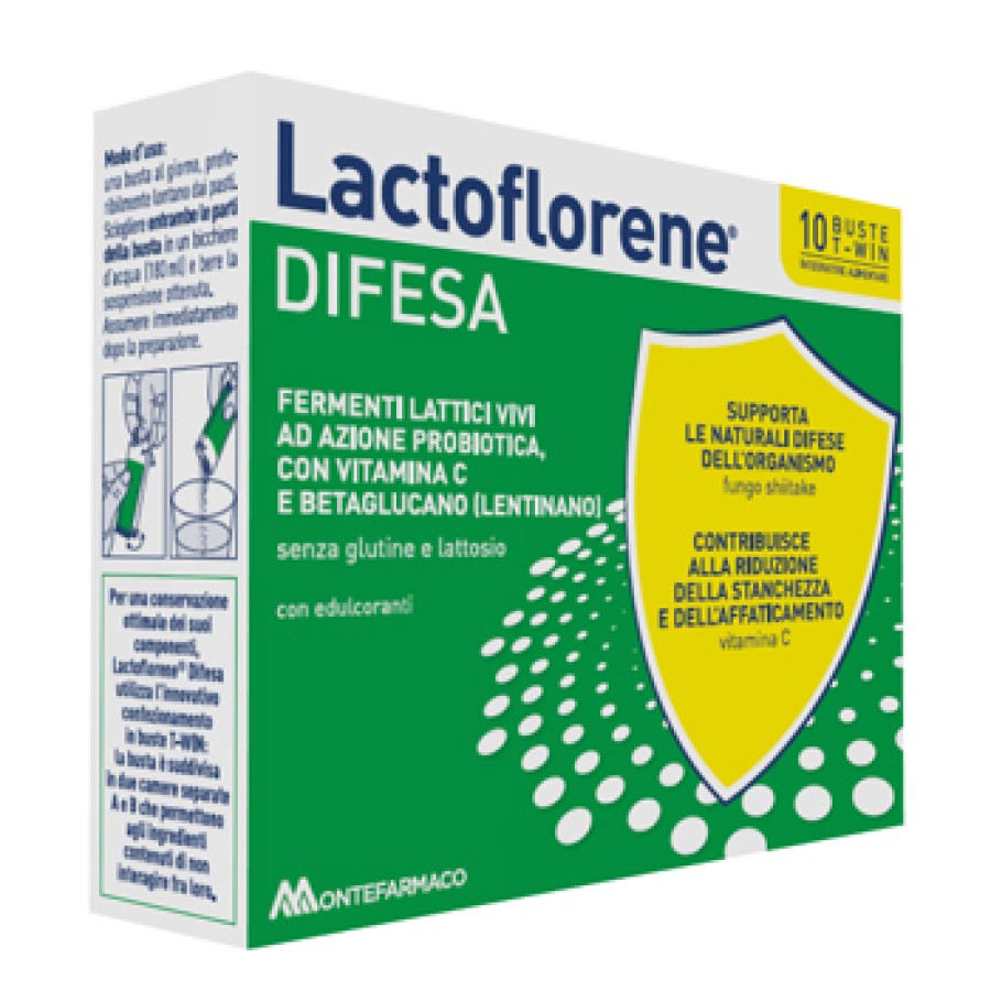 LACTOFLORENE DIFESA 10 BUSTE TWIN
