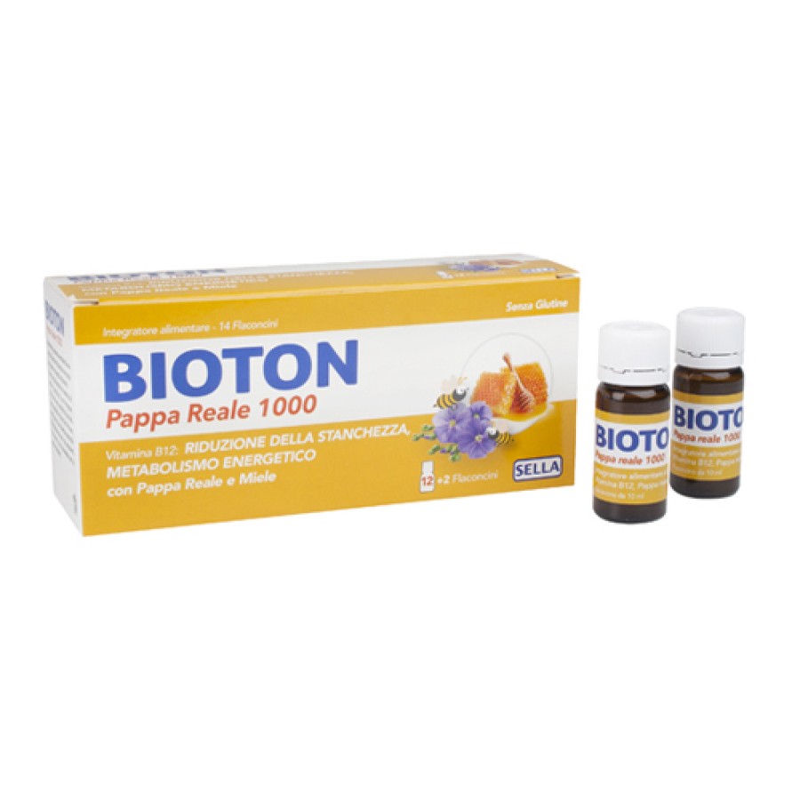 BIOTON PAPPA REALE 1000 14 FLACONCINI