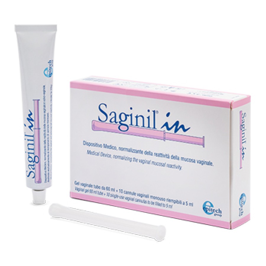 SAGINIL IN 10 CANNULE TUBO 60 ML