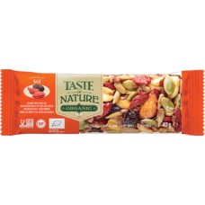 TASTE OF NATURE BARRETTA AL GOJI BIO VEGAN AD ALTO CONTENUTO DI FIBRE 40 G