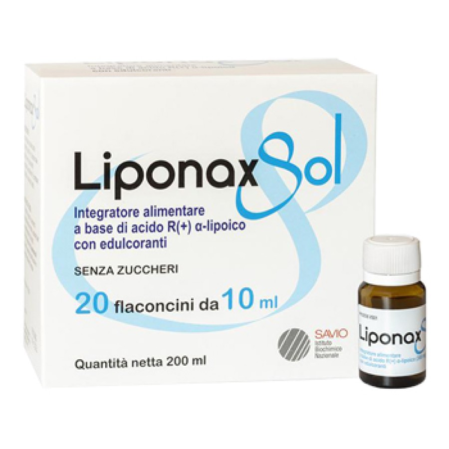 LIPONAX SOLUZIONE 20 FLACONCINI 10 ML
