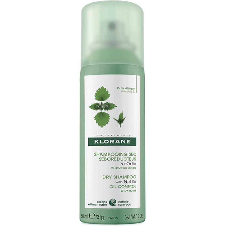 KLORANE SHAMPOO SECCO ORTICA TEINTE' 50 ML
