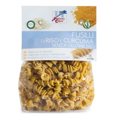 FUSILLI RISO E CURCUMA SENZA GLUTINE BIO 250 G