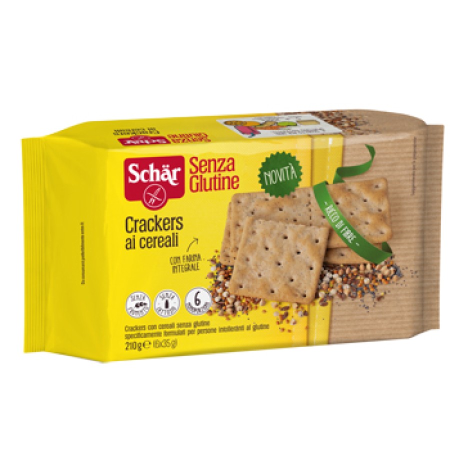 SCHAR CRACKERS CEREALI 6 PEZZI DA 35 G
