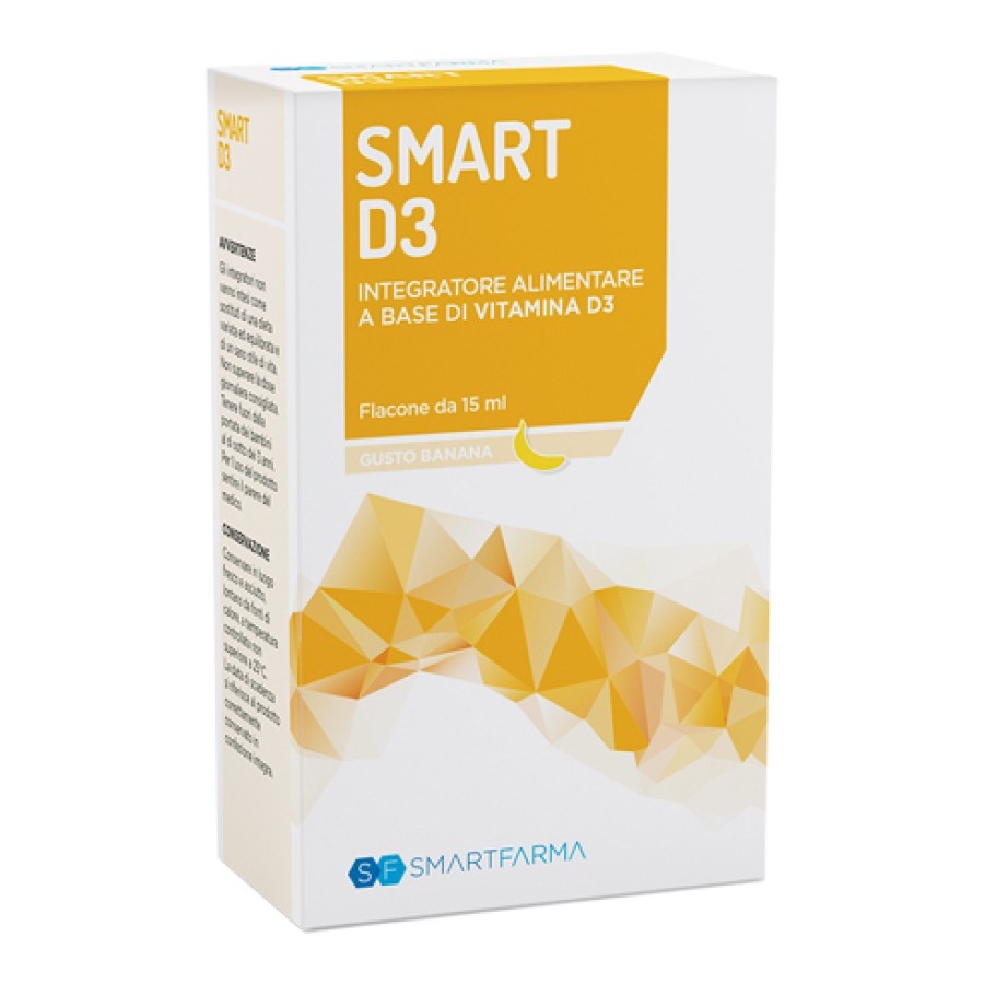 SMART D3 GOCCE 15 ML GUSTO BANANA