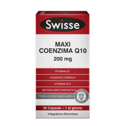 SWISSE MAXI COENZIMA Q10 200 MG 30 CAPSULE