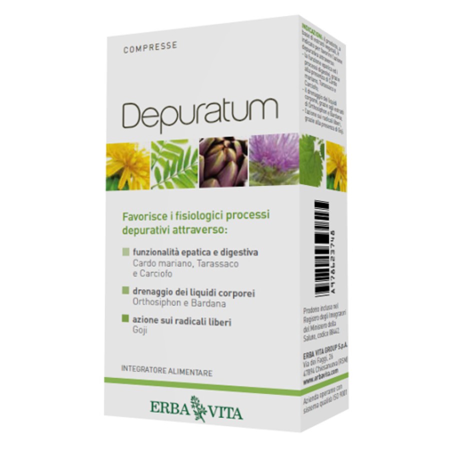 DEPURATUM COMPRESSE 30 COMPRESSE