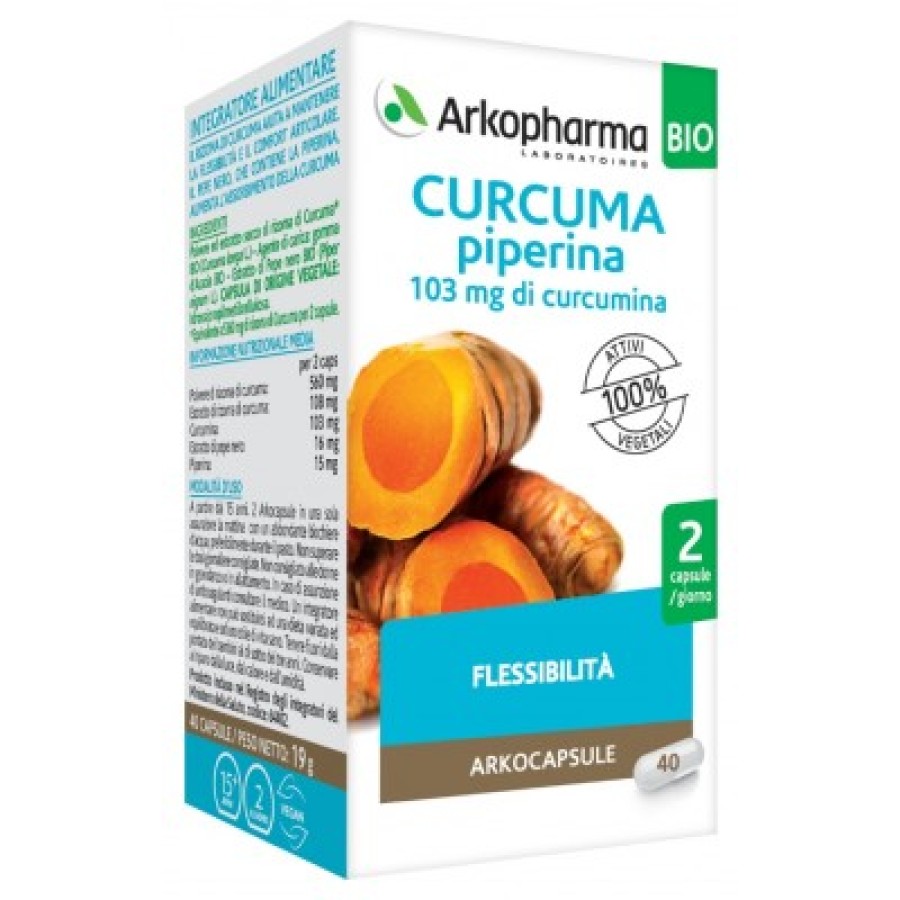 ARKO CAPSULE CURCUMA+PIP BIO 130 CAPSULE