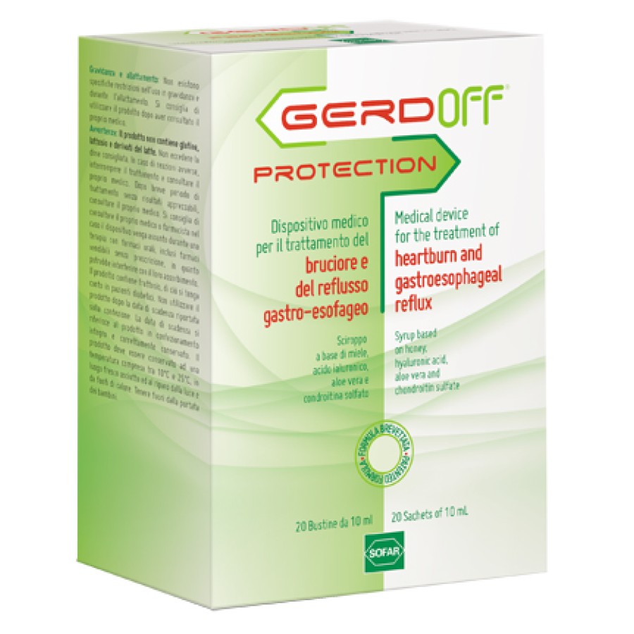GERDOFF PROTECTION SCIROPPO 20 BUSTE 10 ML