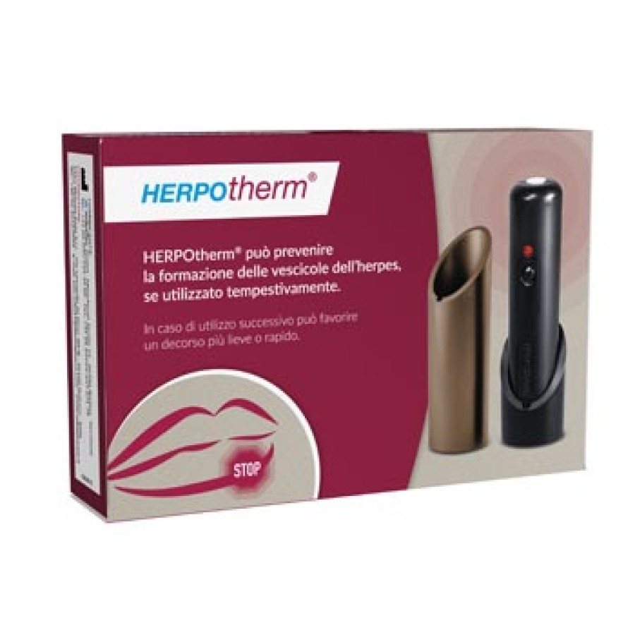 HERPOTHERM DISPOSITIVO ELETTRONICO PER IL TRATTAMENTO DELL'HERPES LABIALE