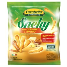 FARABELLA SNEKY FORMAGGIO CON CURCUMA E ZENZERO 50 G