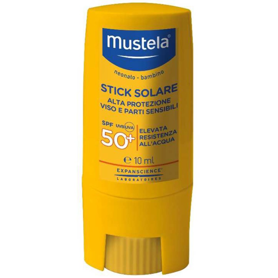 MUSTELA STICK SOLARE PROTEZIONE MOLTO ALTA SPF50+ 10 ML