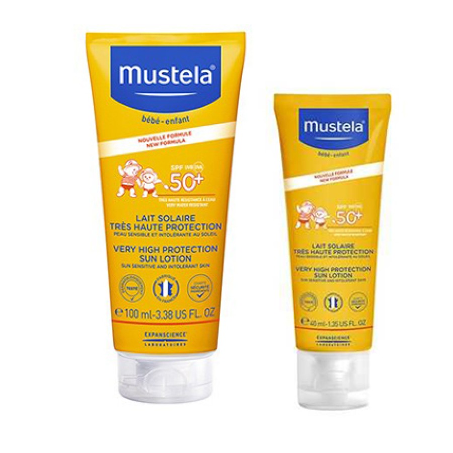 MUSTELA SOLARE SPF50+ TUBO 100 ML NEW