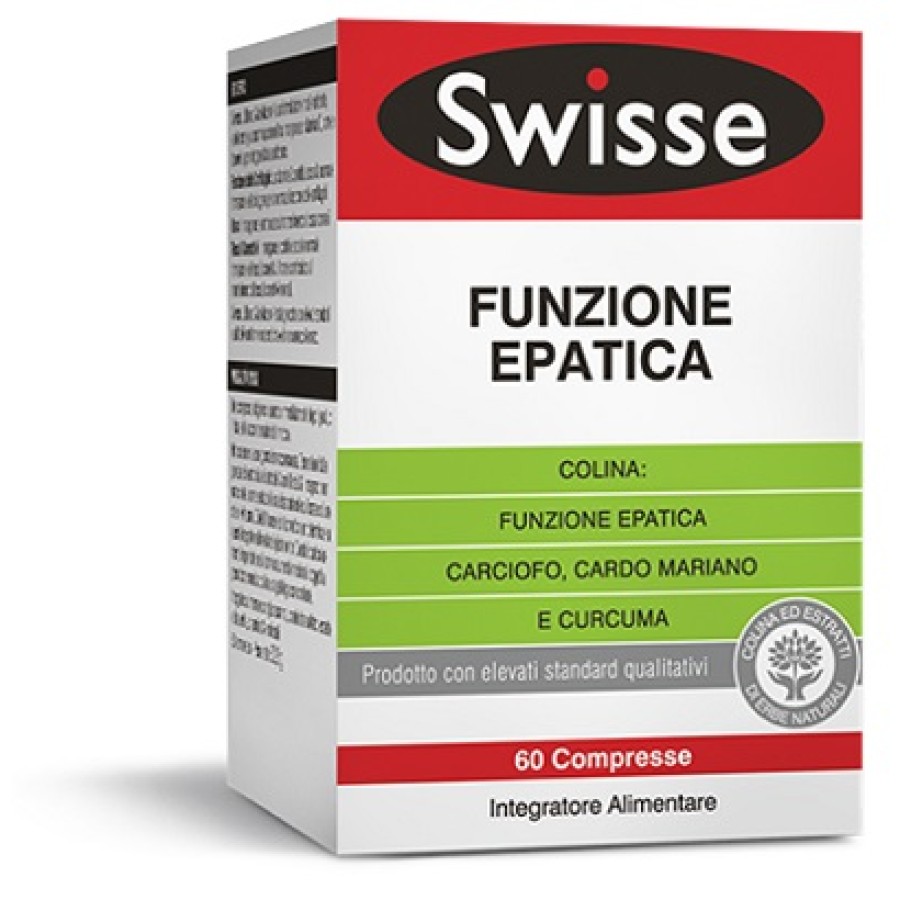 SWISSE FUNZIONE EPATICA 60 COMPRESSE