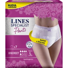 LINES SPECIALIST PANTS DISCREET L FARMA 7 PEZZI
