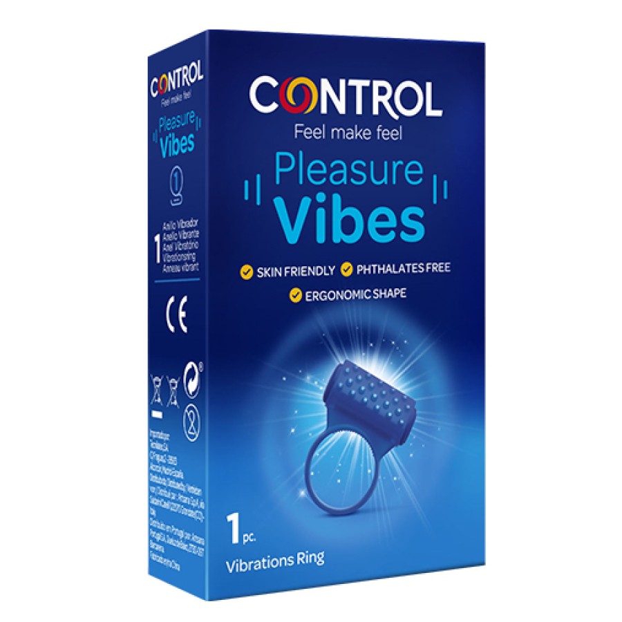 CONTROL PLEASURE VIBES ANELLO VIBRANTE