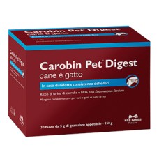 CAROBIN PET DIGEST GRANULARE 30 BUSTE DA 5 G