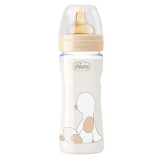 CHICCO BIBERON ORIGINAL 250ML TOUCH REGULAR UNISEX CON TETTARELLA IN CAUCCIU'