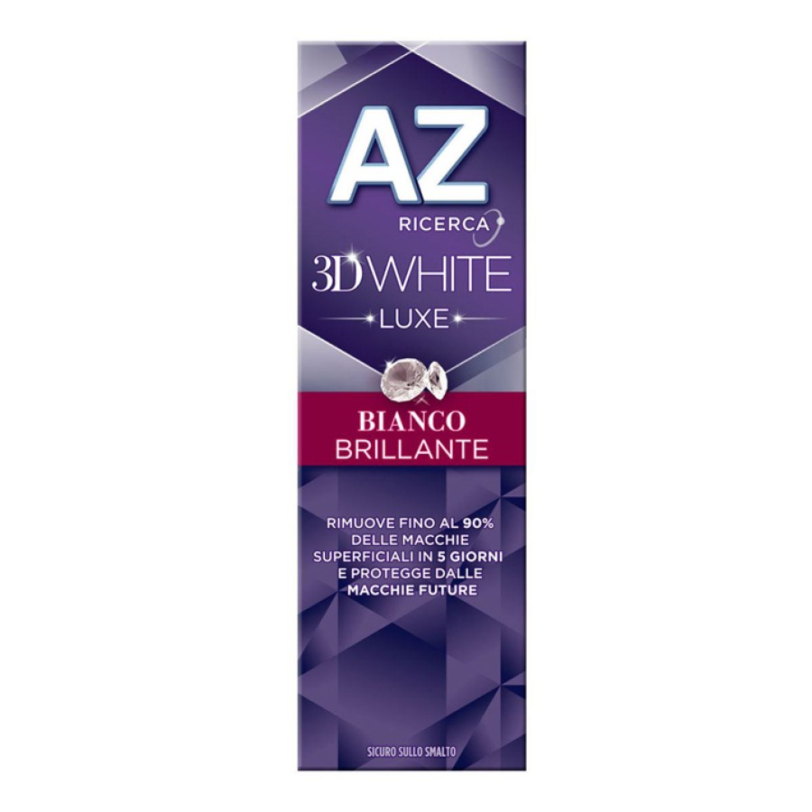 AZ DENT 3D WHITE LUXE BIANCO BRILLANTE 75 ML