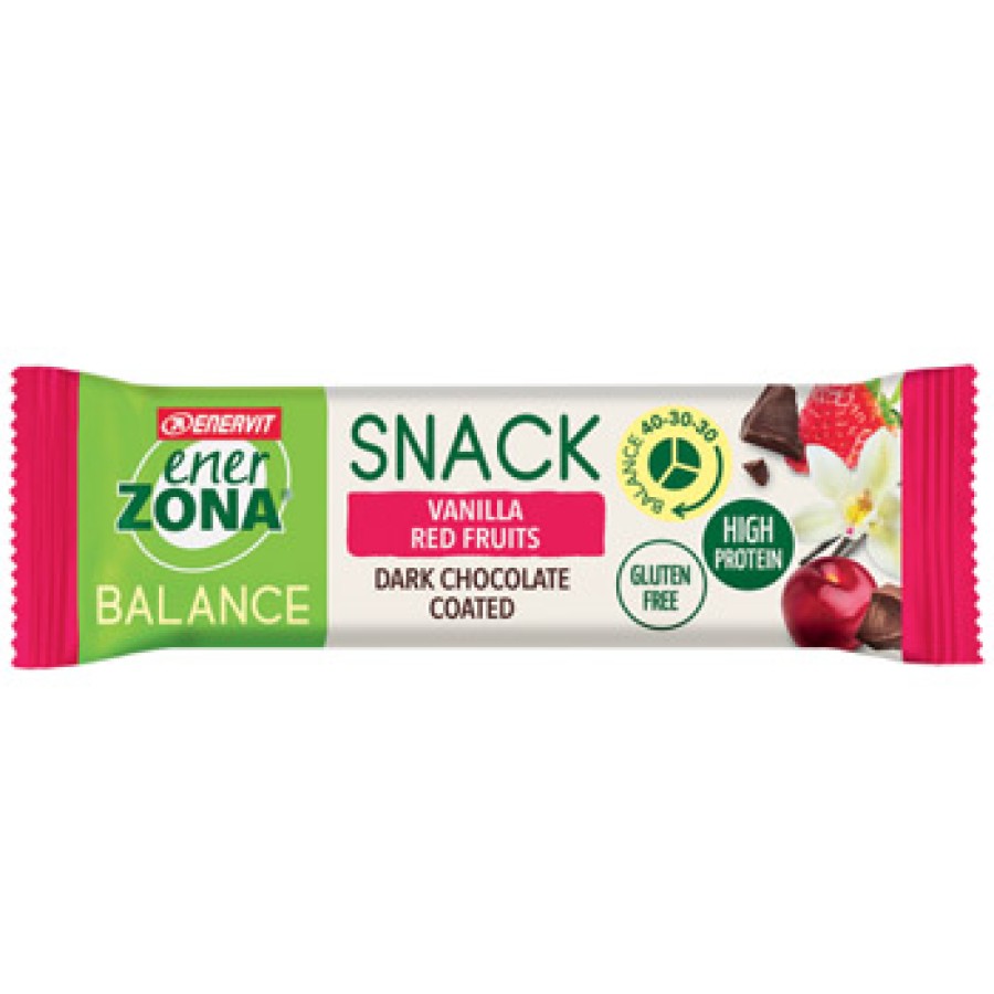 ENERZONA SNACK VANILLA RED FRUIT 33 G