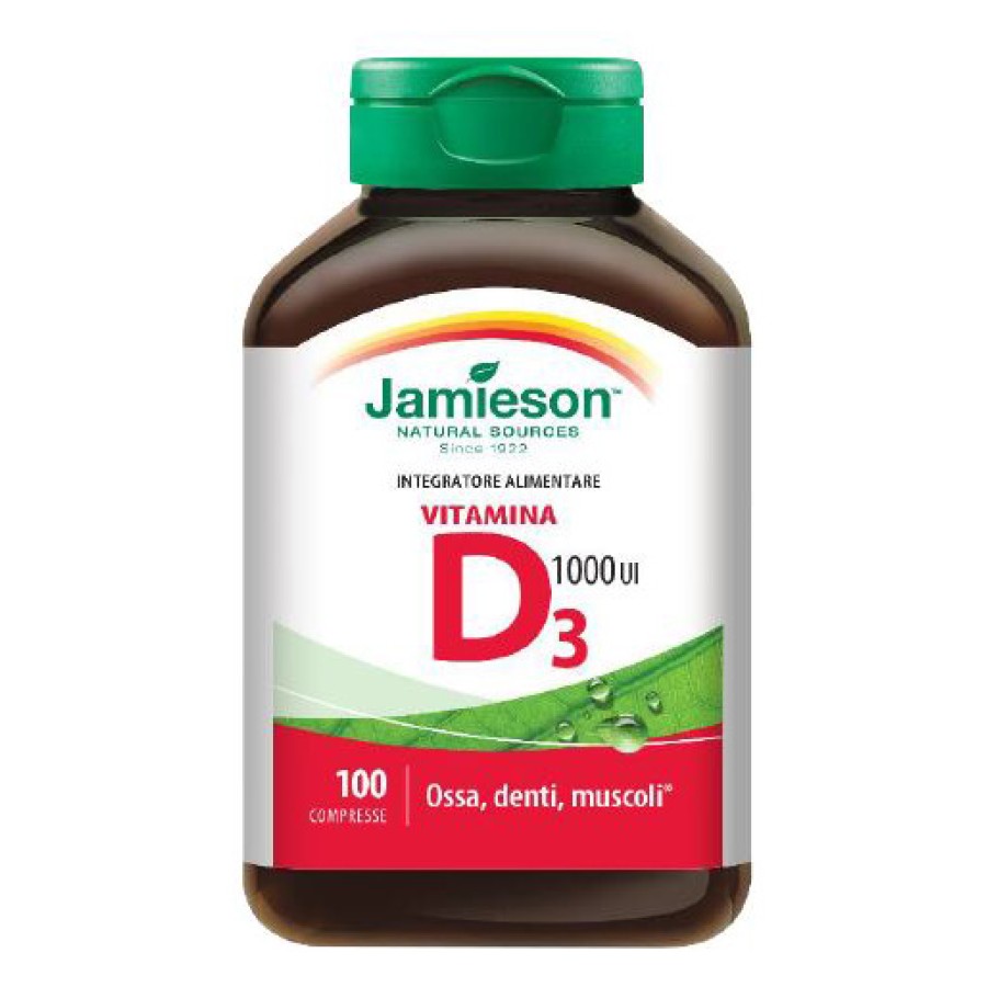 JAMIESON VITAMINA D3 1000 100 COMPRESSE