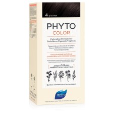 PHYTOCOLOR 4 CASTANO 1 LATTE + 1 CREMA + 1 MASCHERA + 1 PAIO DI GUANTI