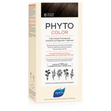 PHYTOCOLOR 6 BIONDO SCURO 1 LATTE+ 1 CREMA + 1 MASCHERA + 1 PAIO DI GUANTI