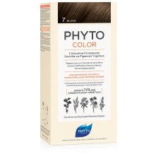 PHYTOCOLOR 7 BIONDO 1 LATTE + 1 CREMA + 1 MASCHERA + 1 PAIO DI GUANTI