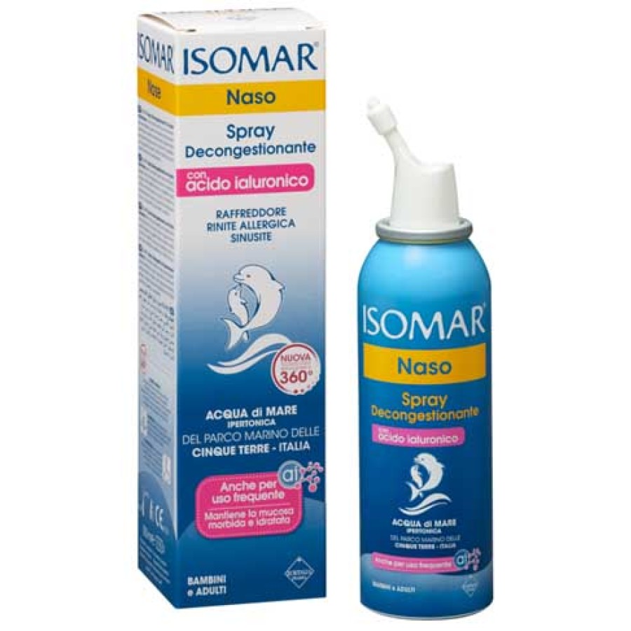 ISOMAR SPRAY DECONGESTIONANTE ACIDO IALURONICO 100 ML