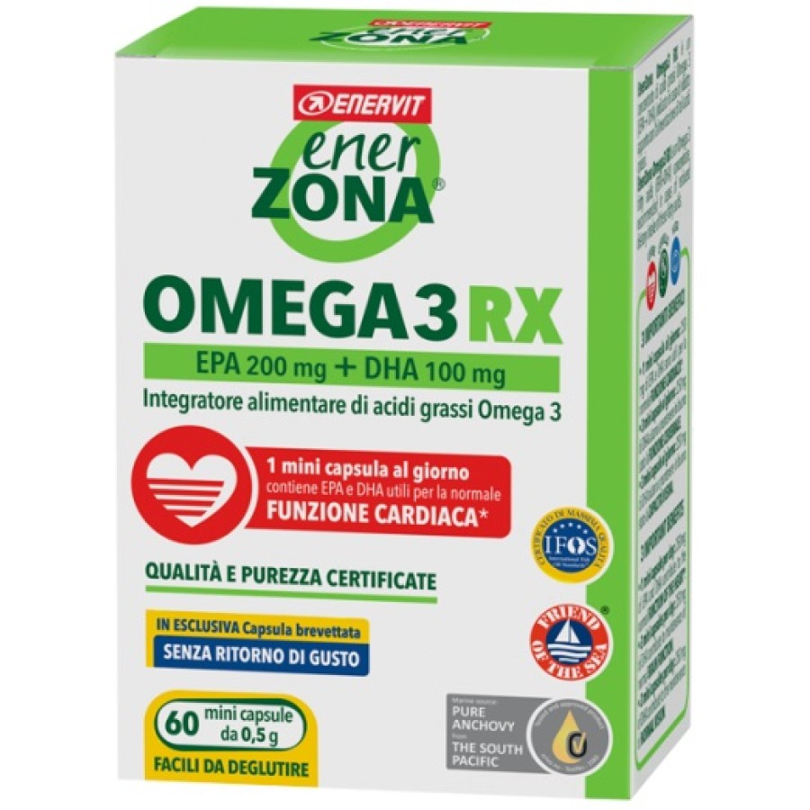 ENERZONA OMEGA 3 RX 60 MINICAPSULE