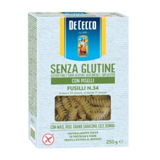 DE CECCO FUSILLI N34 CON PISELLI 250 G