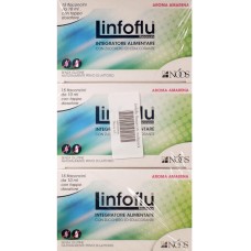 LINFOFLU MULTIPACK CONFEZIONE MULTIPLA DA 6 ASTUCCI X 15 FLACONCINI CONTIENE ZUCCHERO ED EDULCORANTE