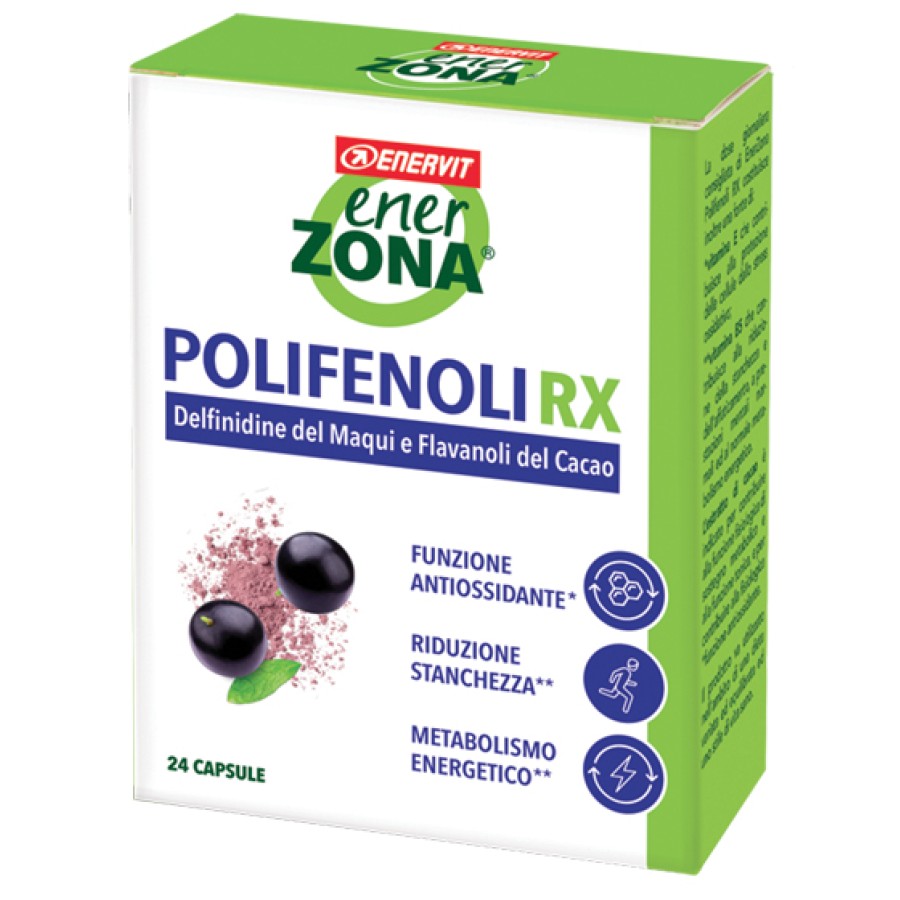 ENERZONA POLIFENOLI RX 24 CAPSULE