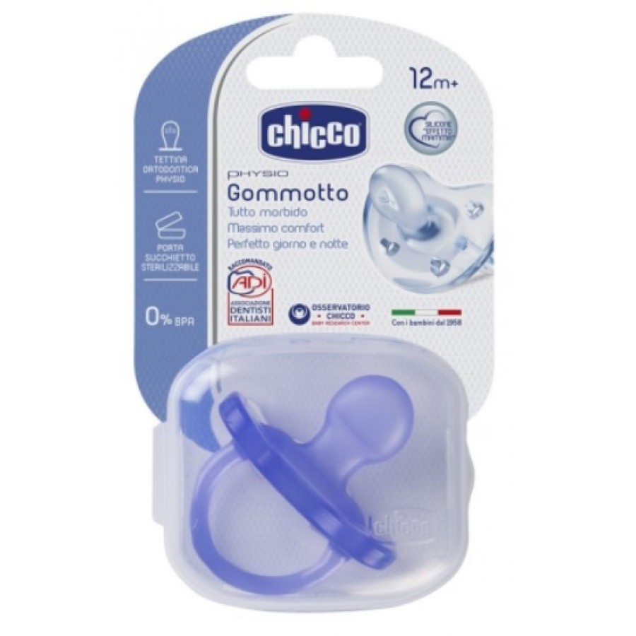 CHICCO GOMMOTTO IN SILICONE COLOR 16-36 MESI 1 PEZZO