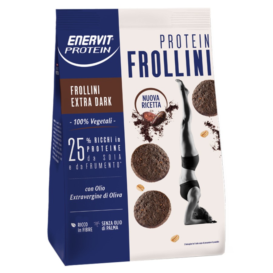 ENERVIT PROTEIN FROLLINI EXTRA DARK 200 G