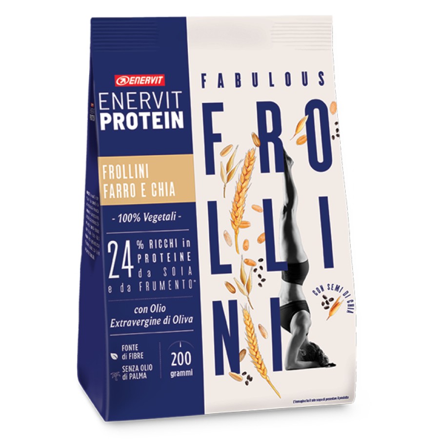 ENERVIT PROTEIN FROLLINI FARRO CHIA 200 G