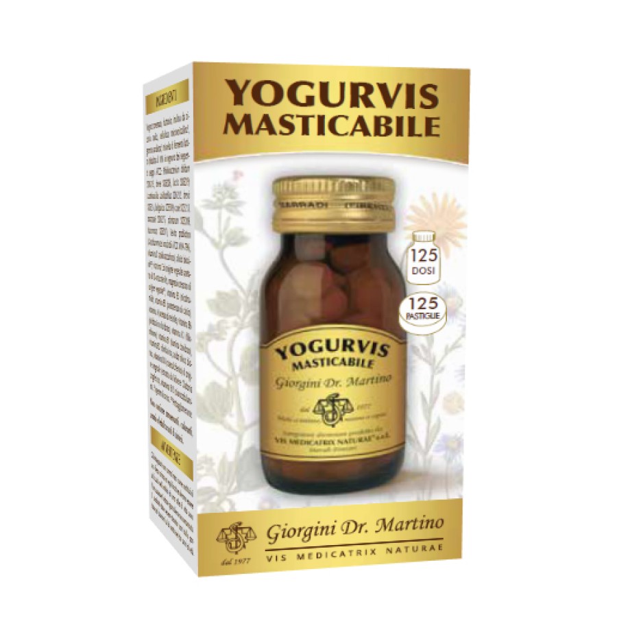 YOGURVIS MASTICABILE 125 PASTIGLIE