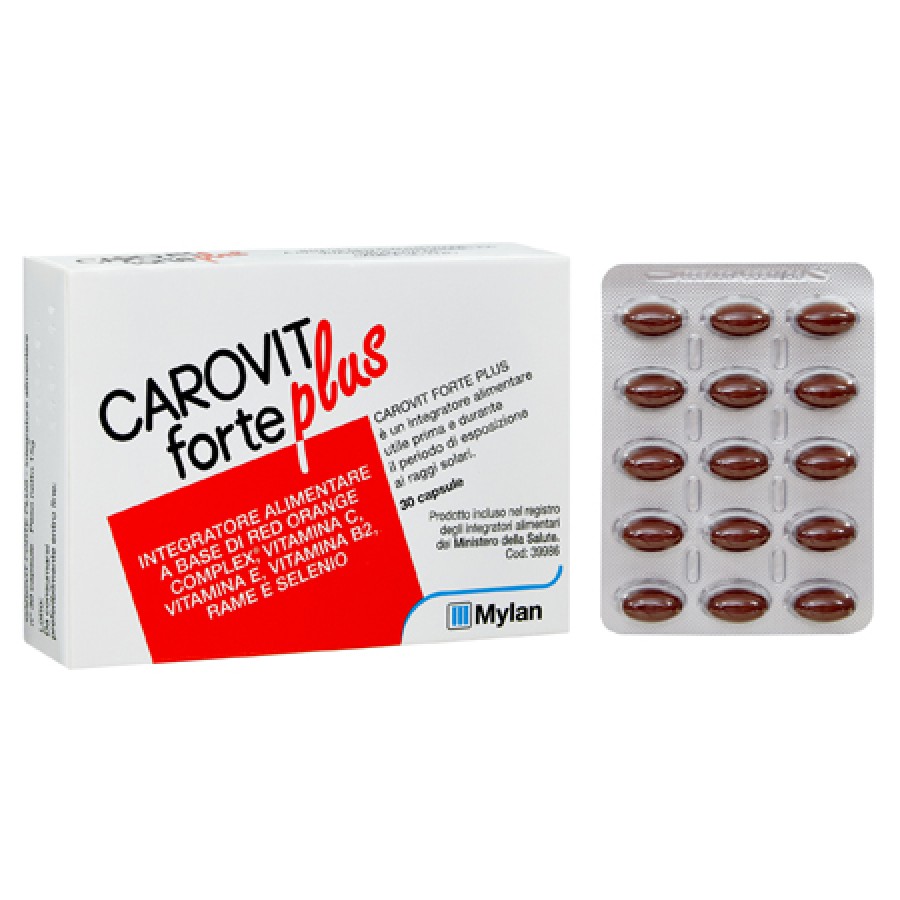 CAROVIT FORTE PLUS 30 CAPSULE TAGLIO PREZZO
