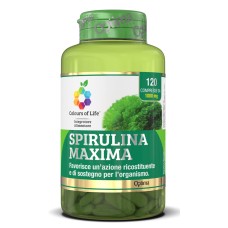 COLOURS OF LIFE SPIRULINA MAXIMA 120 COMPRESSE