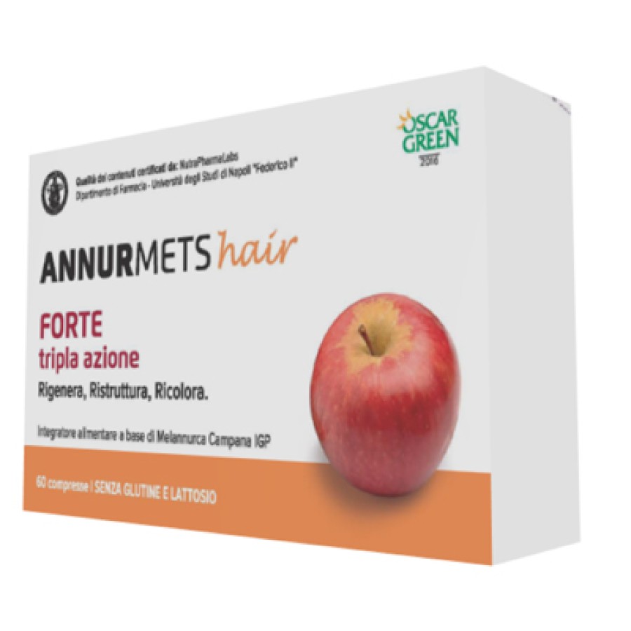 ANNURMETS HAIR FORTE TRIPLA AZIONE 60 COMPRESSE