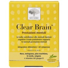 CLEAR BRAIN 60 COMPRESSE