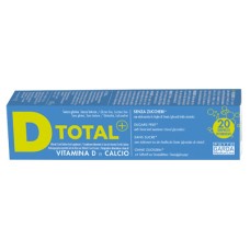 D TOTAL+ VITAMINA D-CA 20 COMPRESSE EFFERVESCNETI