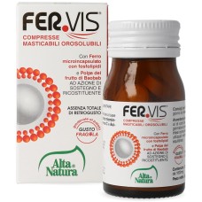 FERVIS 20 COMPRESSE MASTICABILI OROSOLUBILI