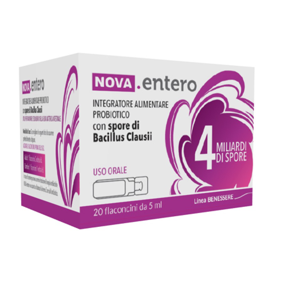 NOVA ENTERO 4 MILIARDI 20 FLACONCINI 5 ML