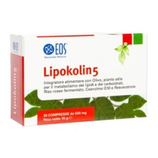 EOS LIPOKOLIN 5 30 COMPRESSE 500 MG