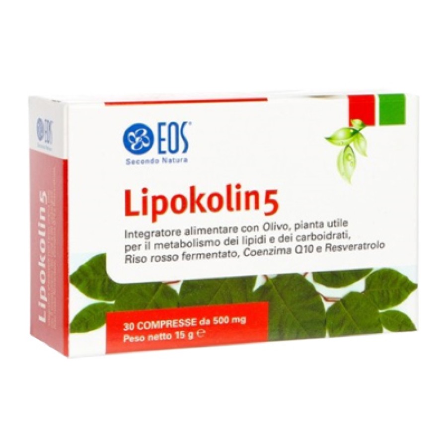 EOS LIPOKOLIN 5 30 COMPRESSE 500 MG
