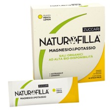 NATUROFILLA MAGNESIO & POTASSIO GUSTO MENTA-LEMON 14 STICK PACK