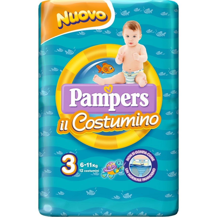 PAMPERS COSTUMINO MIDI 12 PEZZI