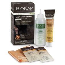 BIOS LINE  BIOKAP NUTRICOLOR DELICATO RAPID TINTA 4,00 CASTANO NATURALE 135 ML